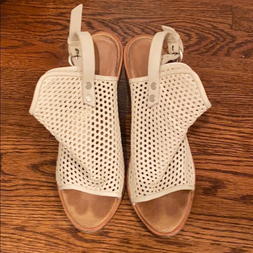 Rag & Bone Wyatt Perforated Block Heel Sandals